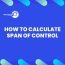 how to calculate span of control